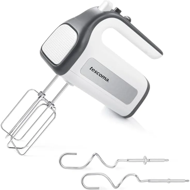 Tescoma 908646 Elektrischer Handmixer, Kunststoff, 5 Geschwindigkeiten, LED-Licht