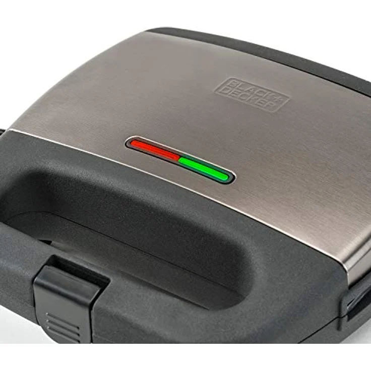 Black + Decker BXSA751E Sandwichmaker 750W Schwarz – Bild 6
