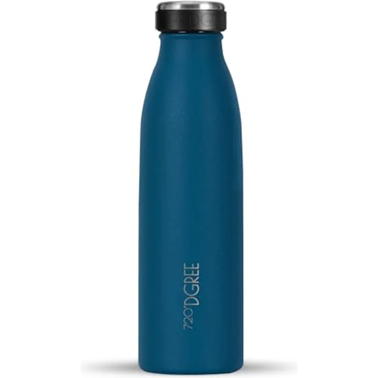 720°DGREE Edelstahl Trinkflasche “milkyBottle”, 500ml, BPA-frei, auslaufsicher, kohlensäuregeeignet, ideal für Kinder, Sport und Schule – Bild 1
