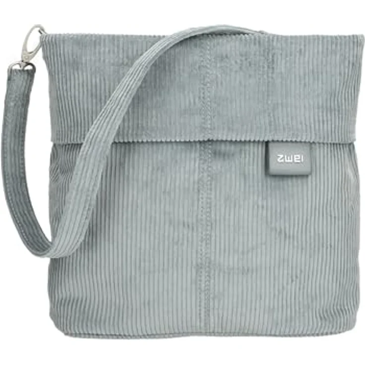 Zwei Mademoiselle.M Schultertasche, 25 cm, blau, 100% Polyurethan – Bild 3