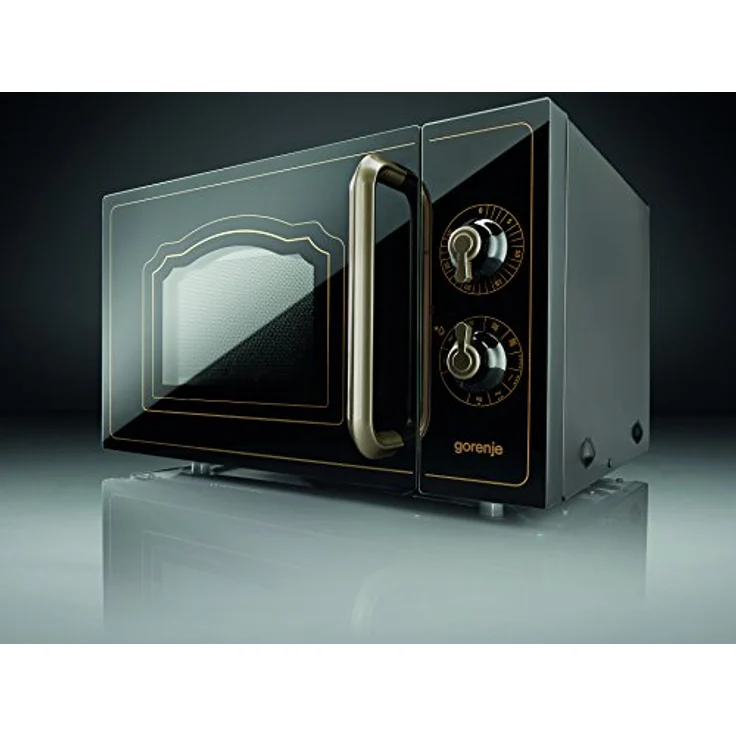 Gorenje MO4250CLB Mikrowelle mit Grill, Standgerät, 20 Liter Garraum, 800 Watt, anthrazit – Bild 2