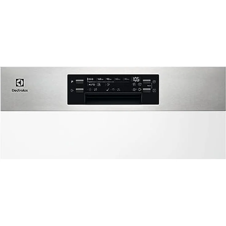 Electrolux EEA47201IX, Halb integrierter Geschirrspüler mit AirDry-Technologie, 13 Maßgedecken, Edelstahlfront, Energieklasse E – Bild 2