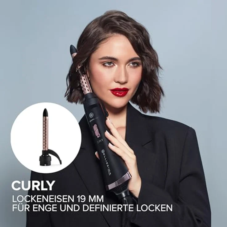 Imetec Bellissima Styler Ceramic Air, Warmluftbürste mit Keramikbeschichtung – Bild 5