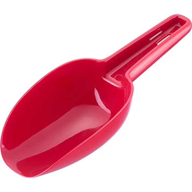 Westmark Abwiege--Abfüll--Futterschaufel-Set, 3-tlg., Füllvolumen: 50-100-150 ml, Polypropylen, Trionale, Grau-rot, 90902270 – Bild 5