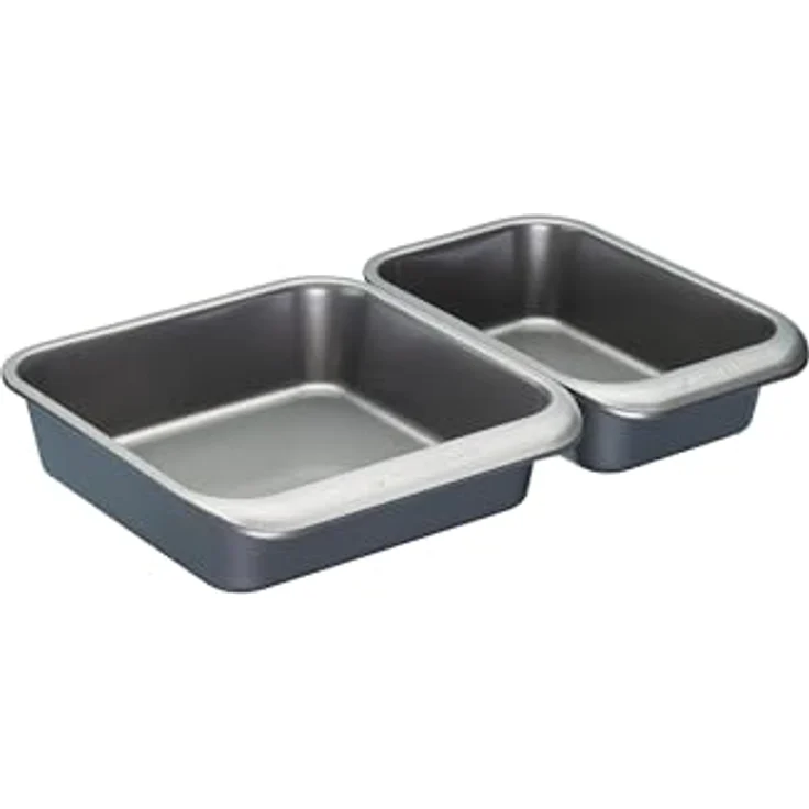 masterclass Smart Space Antihaftbeschichtetes Backgeschirr-Set, Karbonstahl, stapelbar, 7-teilig, grau, 41 x 31 x 10.5 cm, 7 – Bild 9