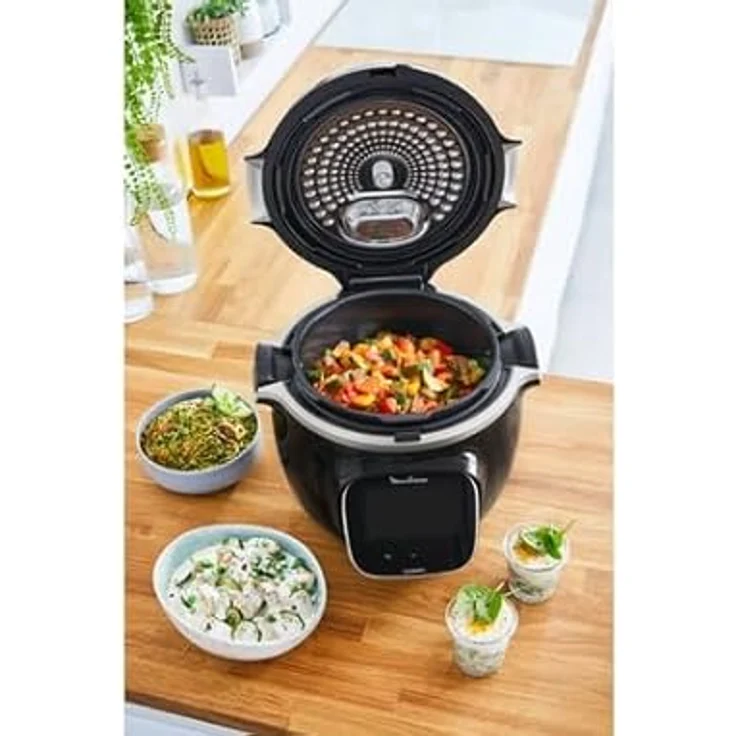 Moulinex Cookeo Touch Multikocher, 6 Liter Fassungsvermögen, silber – Bild 3