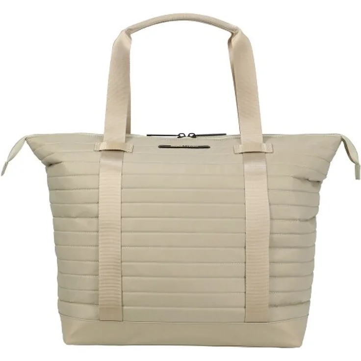 Travelite Barbara Shopper Tasche 44 cm, Nylon, satin nude, 38 x 21 cm