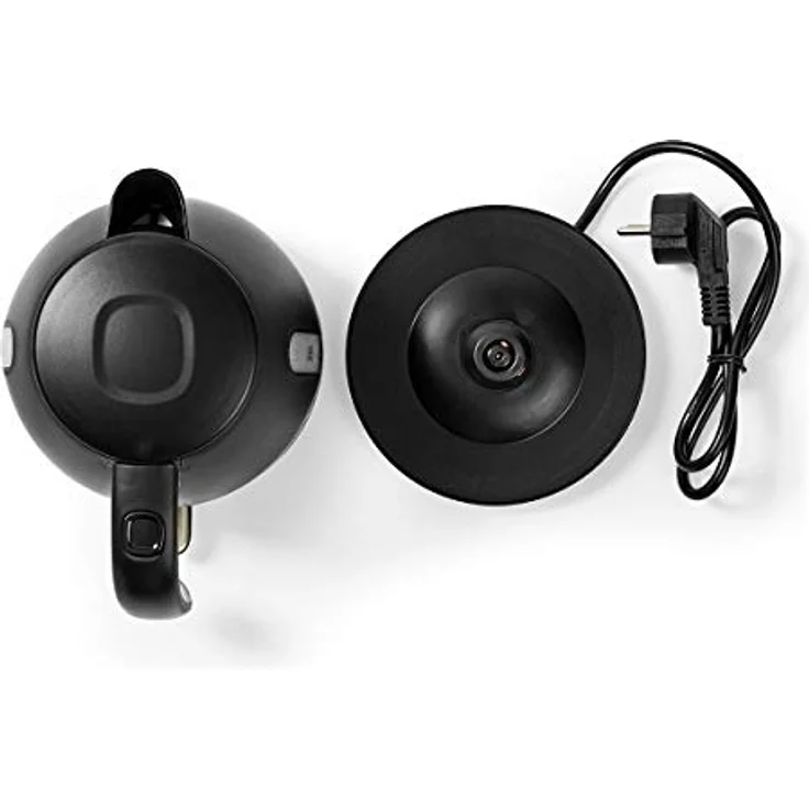 Nedis Wasserkocher KAWK300EBK 2150 W 1 L Schwarz – Bild 3
