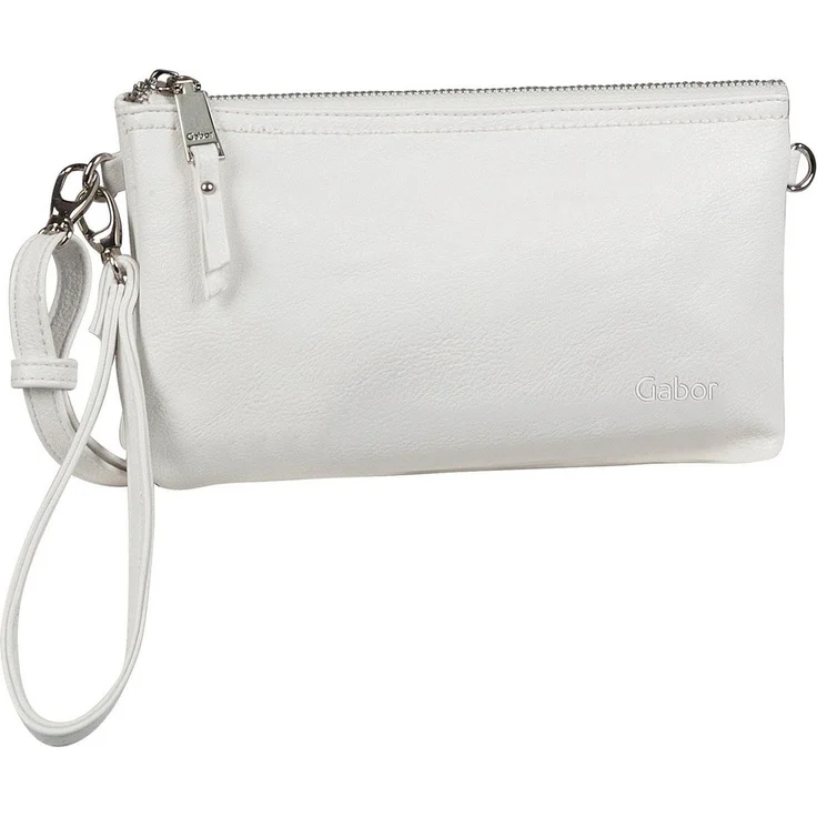 Gabor Umhängetasche Emmy, kleine Clutch in Weiß aus Polyurethan – Bild 1