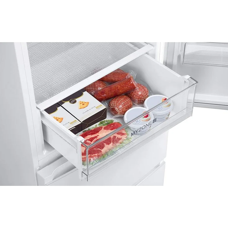 Haier HTR3619ENPW Kühl-Gefrierkombination, freistehend, weiß, NoFrost, 0-Grad-Zone, Schnellkühlen und -gefrieren, Urlaubsschaltung, Breite 59.5 cm – Bild 6