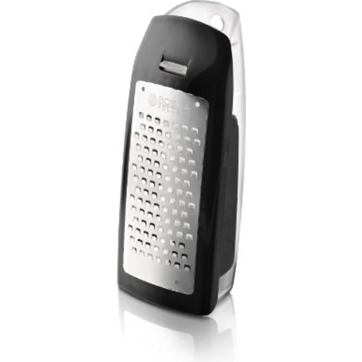 Boska Easy Grater-mit praktischem Auffangbehälter-Kunststoff-Edelstahl-Silber - 165 x 70 x 45 mm – Bild 3