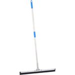 vidaXL Bodenabzieher mit Stiel 45,5x121,5 cm Stahl und Gummi, langlebig und praktisch, schwarz - Preisvergleich