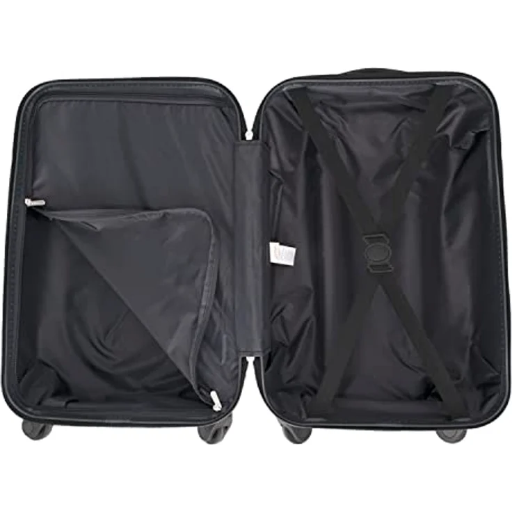 Undercover Kinder Hartschalen Trolley Handgepäck, 4 Rollen, 21 x 56 x 35 cm - 36 l, Motiv: Spider-Man – Bild 5