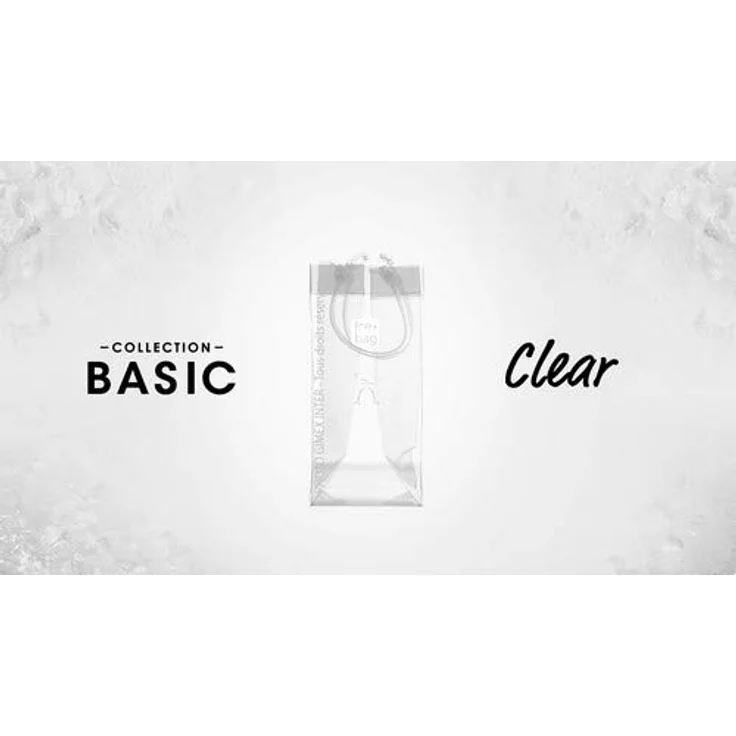 Gimex 17407Ice Bag Basic Flaschenkühler 1klar, 11 x 11 x 26.5 – Bild 4