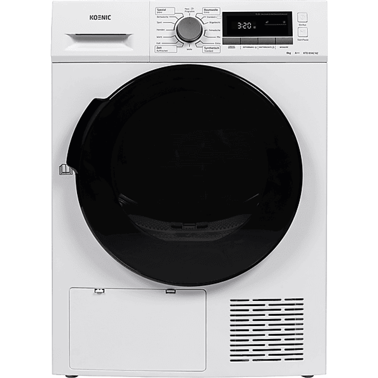KOENIC KTD 8342 A2 Wärmepumpentrockner G05 (8 kg, A++, Weiß)