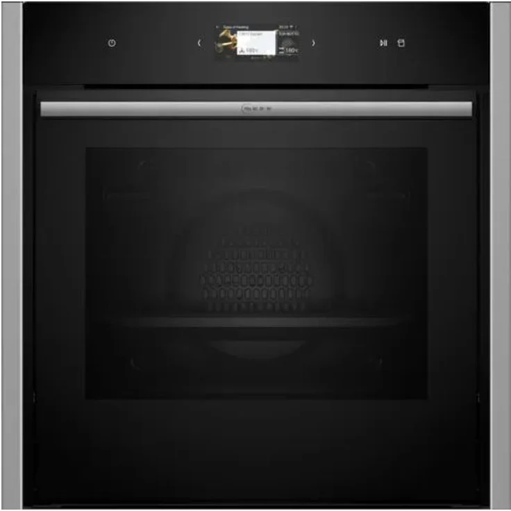 Neff BMK6470VS Einbaubackofen groß mit Dampfgaren und AutoClean, Edelstahl, Versandkostenfrei