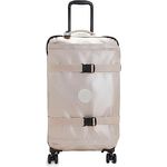 Kipling, Medium 4-Räder-Koffer 360° mit Gummibändern, TSA-Schloss, 66 cm, 71 L, Metallic Glow, Metallic Glow, Spontaneous M