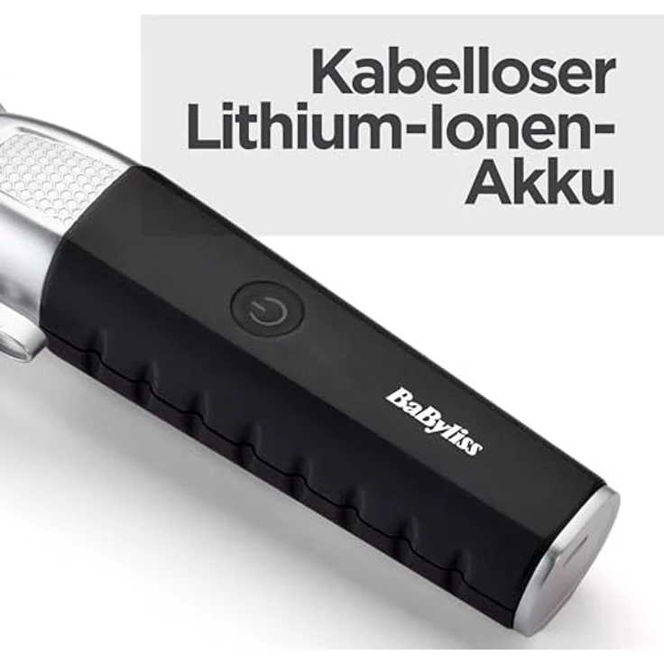 BaByliss Lihtium Power Haarschneider, kabelloser Haarschneider mit Lithium-Ionen-Batterie, japanischen Klingen und 8 Aufsatzen von 0,8 bis 25 mm – Bild 3