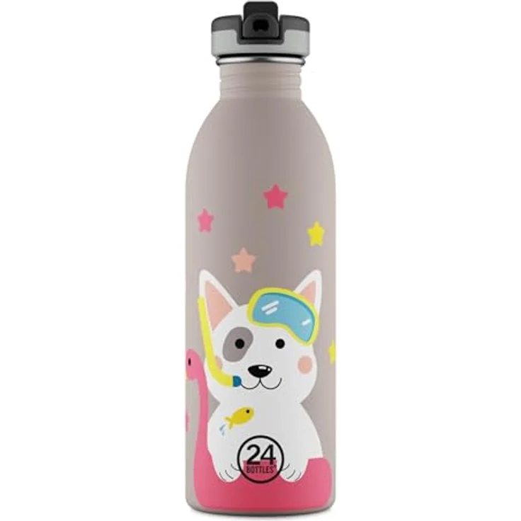 24 Bottles Urban Bottle Kids, leichte Edelstahl-Trinkflasche mit Thermohülle – Bild 2