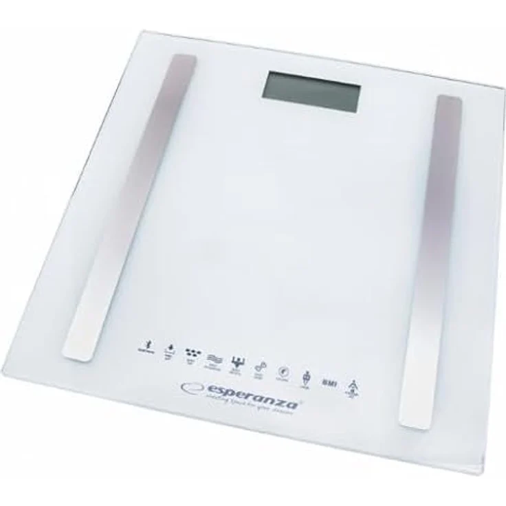 Esperanza EBS016W B.Fit - Bluetooth Personenwaage 8in1, Weiß, hergestellt in Deutschland – Bild 1