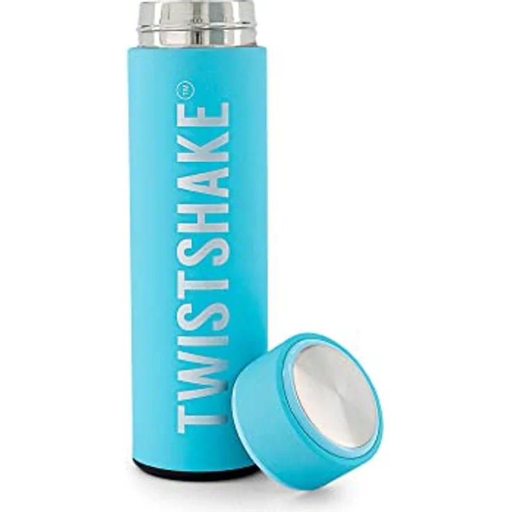 Vital Innovations 78298 Twistshake Thermoflasche "Hot or Cold", blau – Bild 3