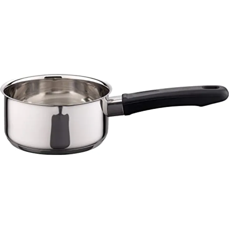 ELO Stielkasserolle Juwel mit Ausguss Ø16 cm, Edelstahl, Silber, 16 cm