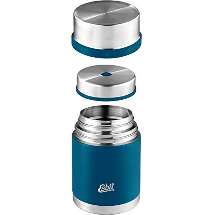 Esbit Sculptor Thermobehälter für Essen, Edelstahl, BPA-Frei, Schwarz, Silber &mehr, 750ml & 1000ml, Speisegefäß für warme und kalte Speisen, für Suppen und Salate, Isolierbehälter für Schule & Arbeit – Bild 3