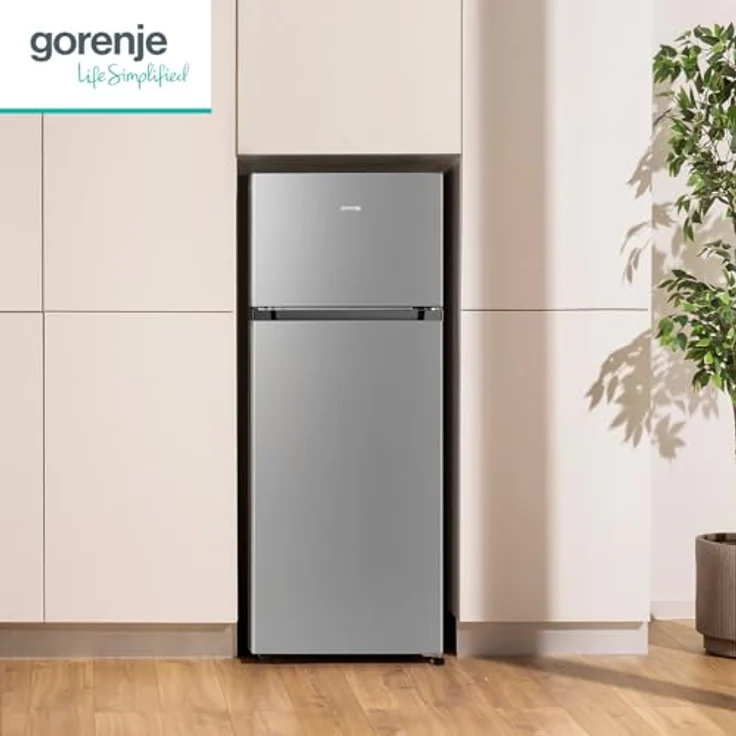 Gorenje RF414EPS4 Kühl-Gefrierkombination, freistehend, silber, LED, Breite 55 cm – Bild 8