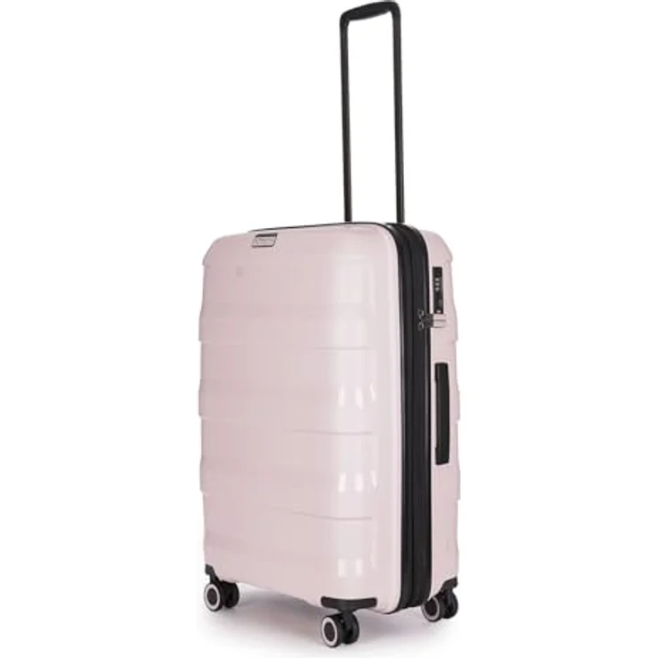 Stratic Trolley Straw + - Hartschalen Koffer M (65 cm), 4 Rollen, nachhaltig und erweiterbar, blau – Bild 4