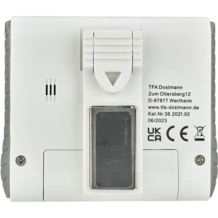 TFA Dostmann Digitaler Timer, 38.2021, Stoppuhr, klein und handlich, elektronisch, weiß – Bild 2