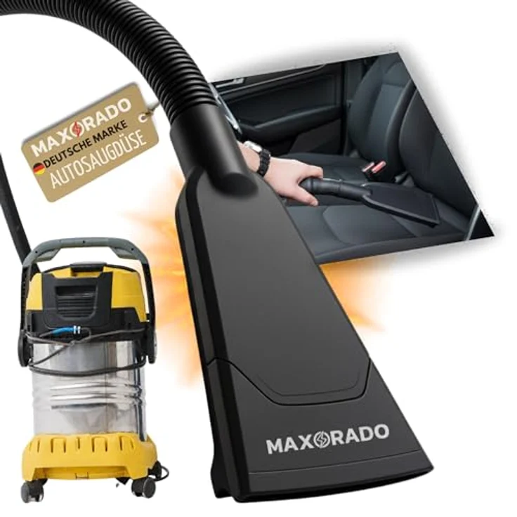 Maxorado Staubsauger Saugdüse für Auto und Zuhause, kompatibel mit Kärcher, Bosch, Siemens, Miele, 32mm/35mm – Bild 2