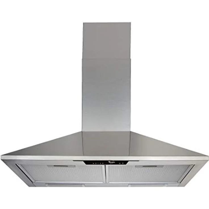 Whirlpool AKR 685/1 IX, Dunstabzugshaube mit 395 m³/h, wandmontiert, Edelstahl, Abluft/Umluft, LED-Beleuchtung – Bild 1