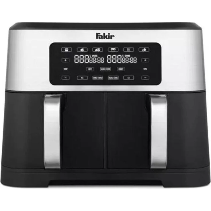 FAKIR Heißluftfritteuse Chefry premium, 2800W Heißluft, edst/sw – Bild 1