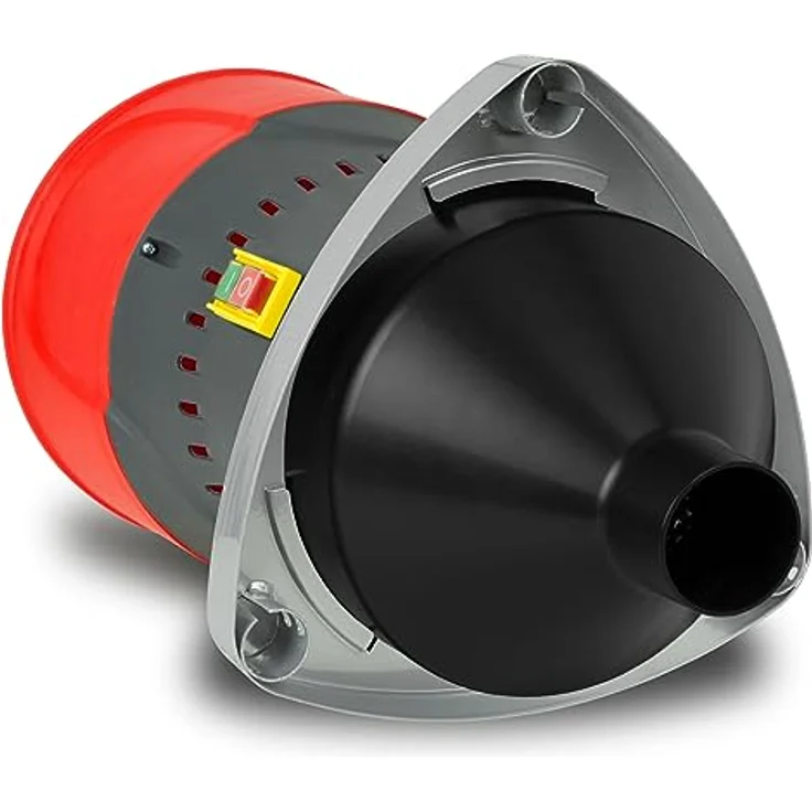 EBERTH Elektrische Getreidemühle, 1000 Watt mit 6L Einfülltrichter, 300 kg/h, Edelstahlklinge, 5 Siebe für präzisen Mahlgrad – Bild 3