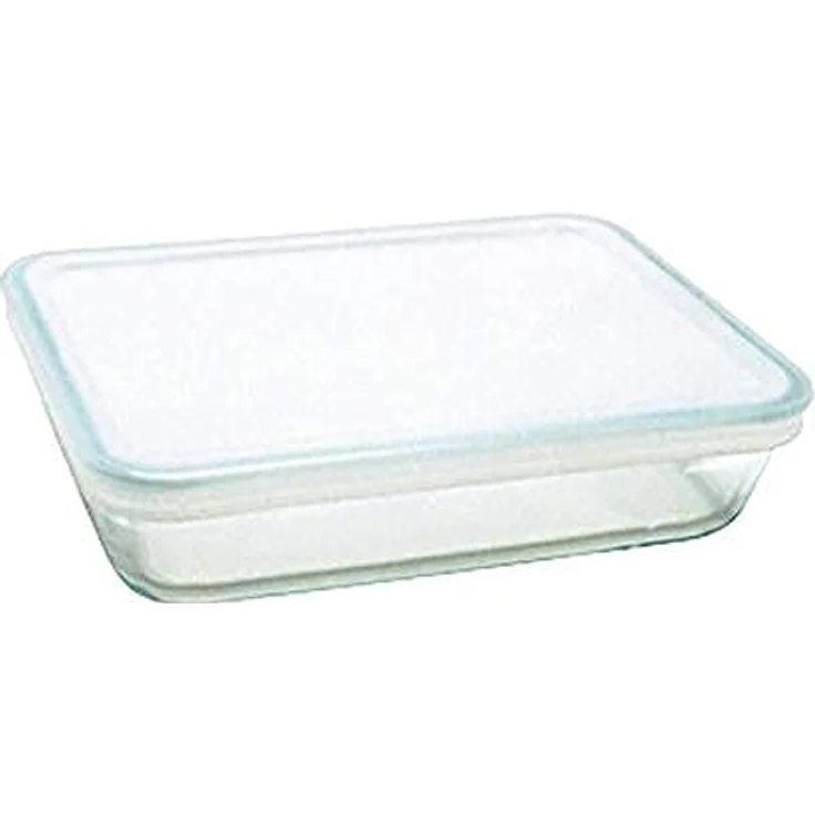 Pyrex Lunchbox hermetisch C&F Durchsichtig Borosilikatglas - Kapazität: 1,5 l - 22 x 17 cm – Bild 2