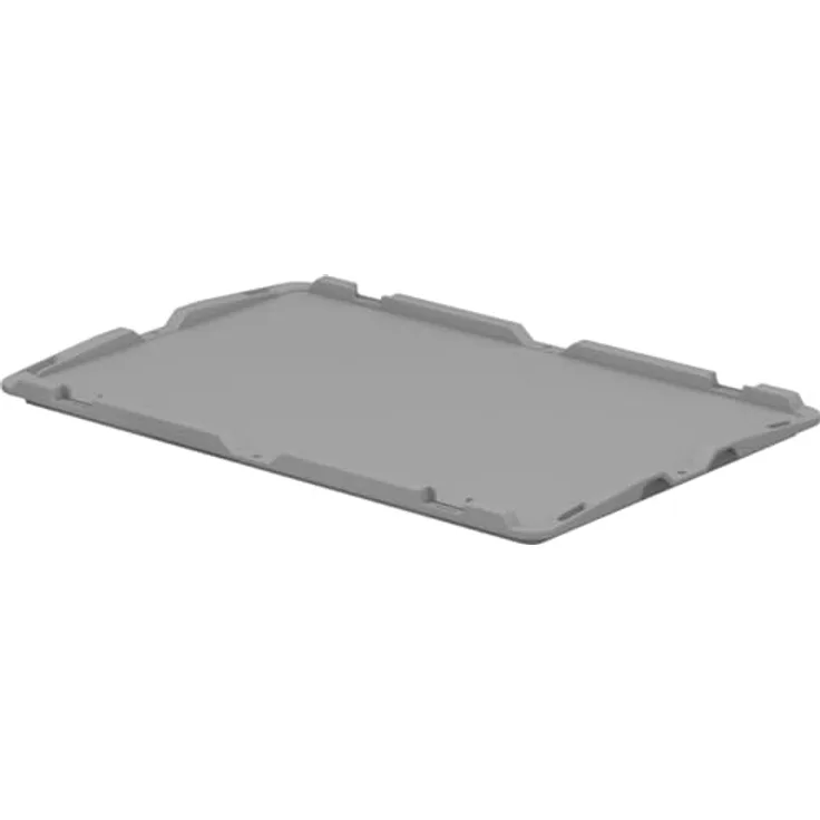 Surplus Systems Deckel für Eurobox 60 x 40 cm, stabil, grau Boxen, Körbchen & Kisten