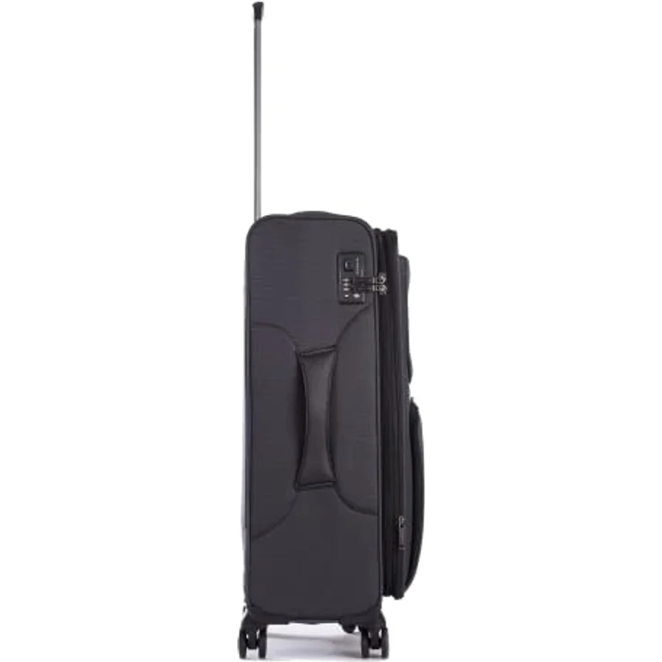 STRATIC Reisetrolley Bendigo Light M 72cm, schwarz – Bild 5