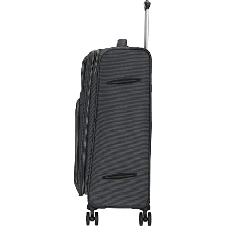 D&N Travel Line 9204-4-Rollen-Trolley M 66 cm erw. grau – Bild 3