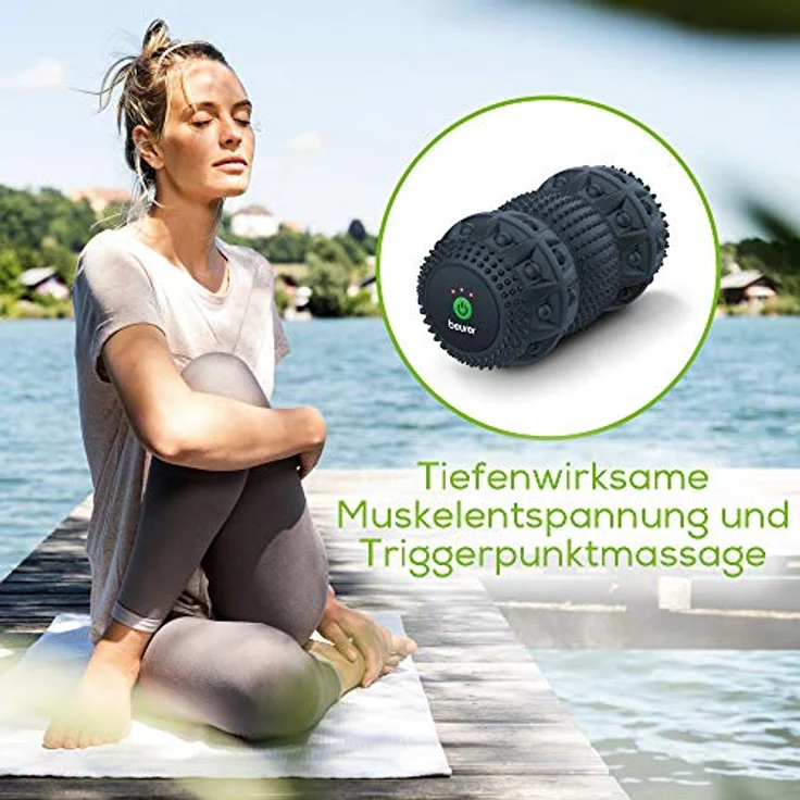 Beurer MG 35 Deep Roll Massagerolle mit Vibration Schwarz (36042016158) – Bild 3