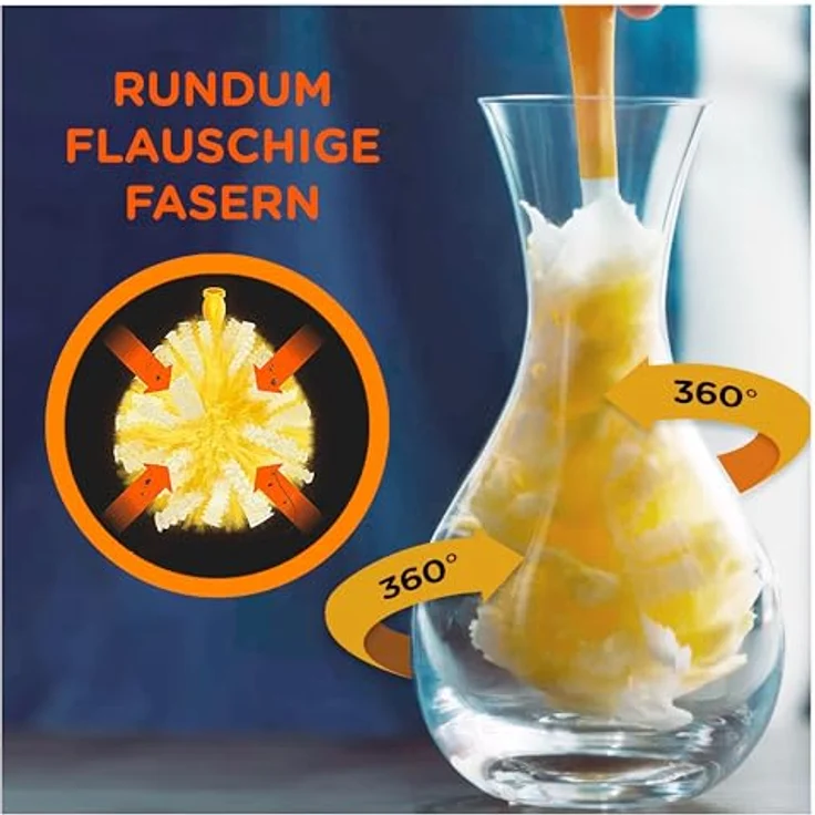 Swiffer Staubmagnet 360° Nachfüllpack 5 Tücher, nimmt Staub, Haare & Allergene aus jeder Richtung auf – Bild 3