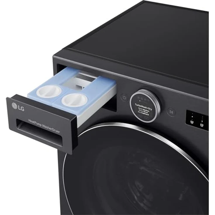 LG HPWD116BA X-Serie Waschtrockner, 11 kg Wasch- und 6 kg Trocknungskapazität, 1350 U/Min., schwarz, mit AI Wash+Dry und TurboWash+Dry Technologie – Bild 11