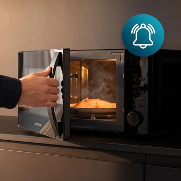 Cecotec Proclean 5005, Solo-Mikrowelle mit 20 l Volumen, 700 W, 3DWave-Technologie, eingebautes Display und Drehregler – Bild 7