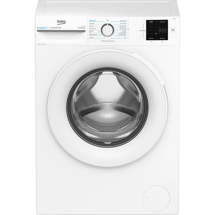 Beko BM3WFU3741W Waschmaschine 7kg, Energieeffizienzklasse A, weiß