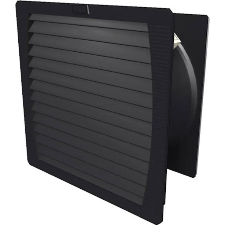 Weidmüller FF6555/230VBK, Belüftungsventilator für Schaltschrank, effizienter Filterlüfter schwarz