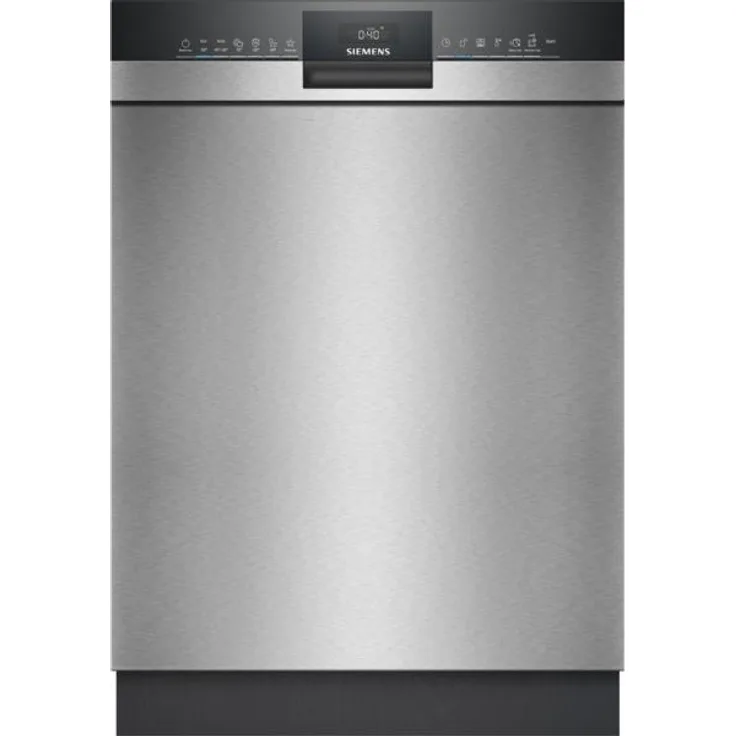 Siemens iQ300, Unterbau-Geschirrspüler, varioSpeed Plus, Home Connect, 13 Maßgedecke, gebürsteter Stahl