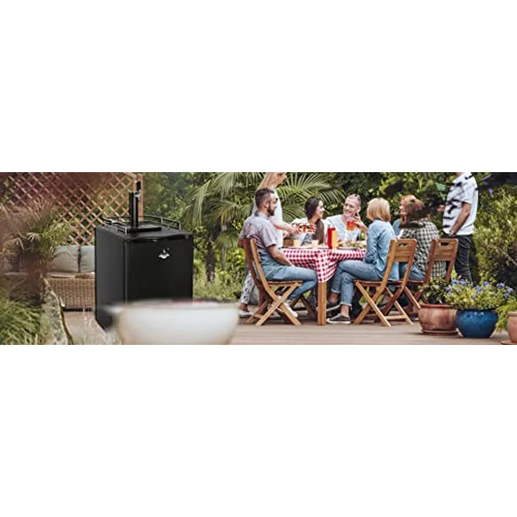 El Fuego Bierzapfanlage El Fuego® Bierfasskühler mit integrierter Zapfanlage, inkl. Gasflasche und Montageset – Bild 11