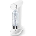 Smeg SKC01WHM Soda Maker, 800 ml, manuelle Karbonisierung, rutschfeste Füße, platzsparendes Design, Mattweiß