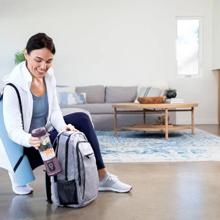 Ninja BC151EU, Standmixer mit Kitchen Blast Technologie, Violett – Bild 2