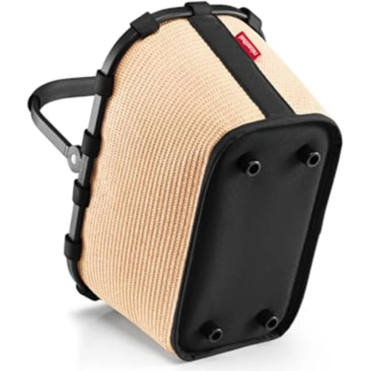 REISENTHEL® carrybag XS frame, Einkaufskorb in raffia black mit stabilem Aluminiumrahmen und 10 Liter Volumen – Bild 5