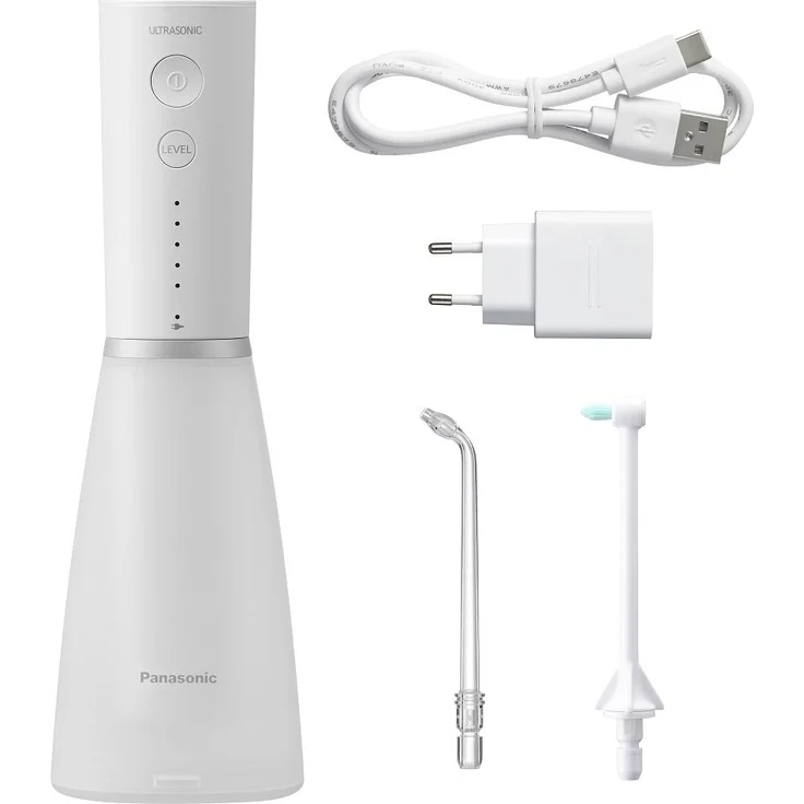 Panasonic Munddusche EW-DJ86-W503, Ultrasonic + Tuft Oral Care Serie 800, weiß
